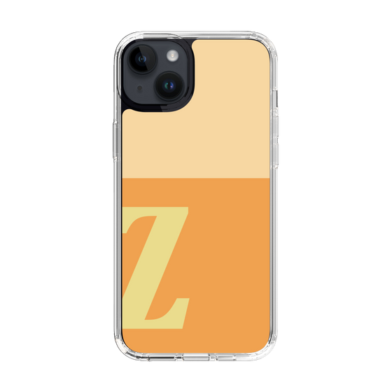 Slim Protection Case［ Original - initial two tone - Z orange ］