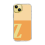 Slim Protection Case［ Original - initial two tone - Z orange ］