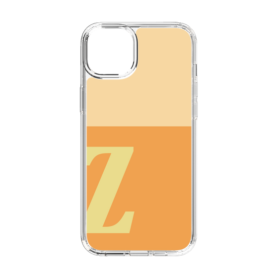Slim Protection Case［ Original - initial two tone - Z orange ］