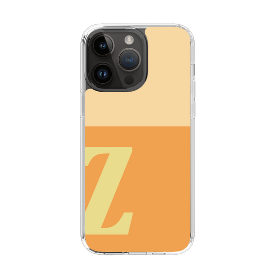 Slim Protection Case［ Original - initial two tone - Z orange ］