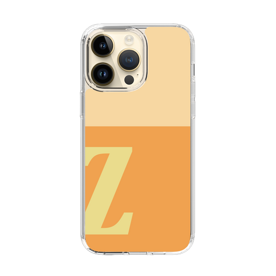 Slim Protection Case［ Original - initial two tone - Z orange ］