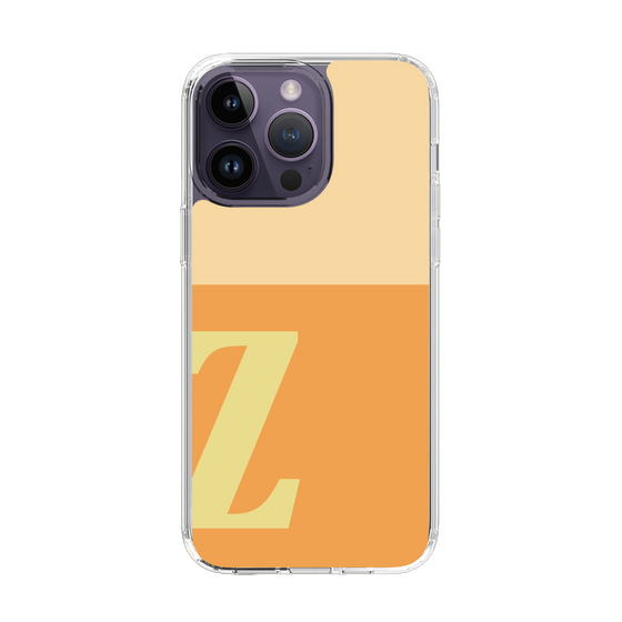 Slim Protection Case［ Original - initial two tone - Z orange ］