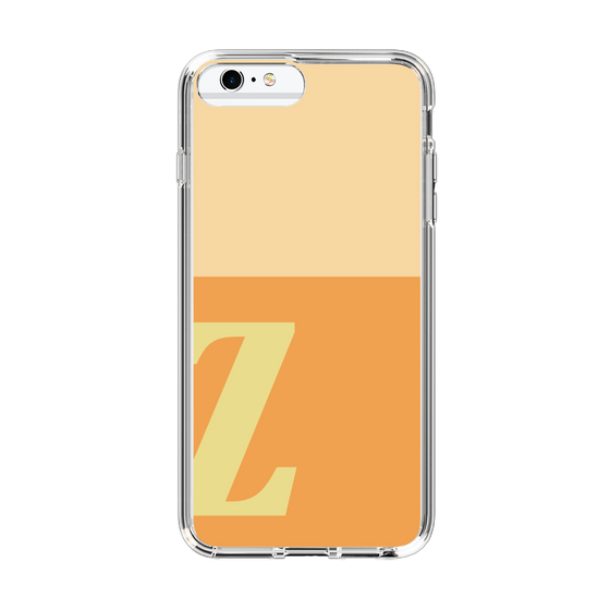 Slim Protection Case［ Original - initial two tone - Z orange ］