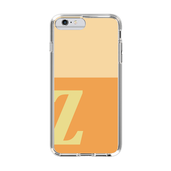 Slim Protection Case［ Original - initial two tone - Z orange ］