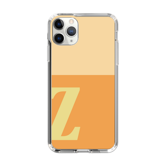 Slim Protection Case［ Original - initial two tone - Z orange ］