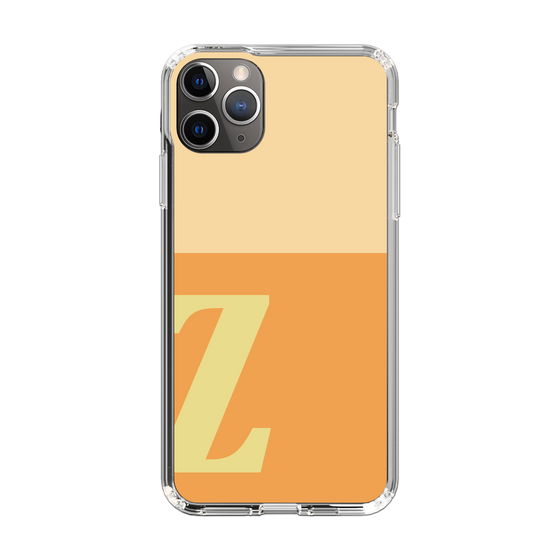 Slim Protection Case［ Original - initial two tone - Z orange ］