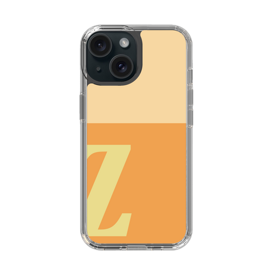 Slim Protection Case［ Original - initial two tone - Z orange ］