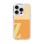 Slim Protection Case［ Original - initial two tone - Z orange ］