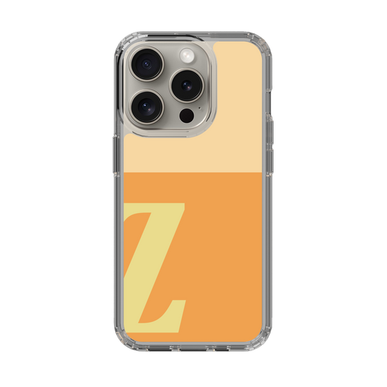 Slim Protection Case［ Original - initial two tone - Z orange ］