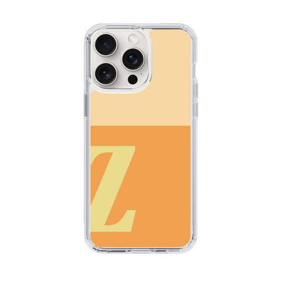 Slim Protection Case［ Original - initial two tone - Z orange ］