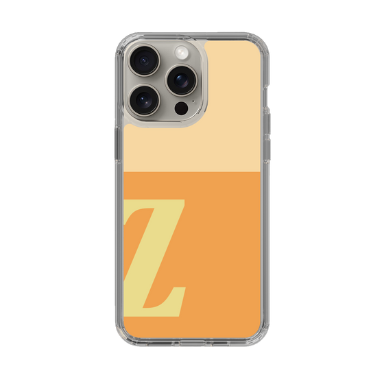 Slim Protection Case［ Original - initial two tone - Z orange ］