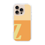 Slim Protection Case［ オリジナル - initial two tone - Z orange ］
