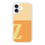 Slim Protection Case［ オリジナル - initial two tone - Z orange ］