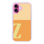 Slim Protection Case［ オリジナル - initial two tone - Z orange ］