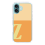 Slim Protection Case［ オリジナル - initial two tone - Z orange ］