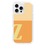 Slim Protection Case［ オリジナル - initial two tone - Z orange ］
