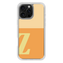 Slim Protection Case［ オリジナル - initial two tone - Z orange ］