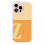 Slim Protection Case［ オリジナル - initial two tone - Z orange ］
