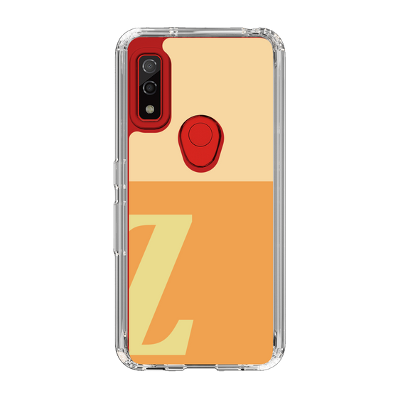 Slim Protection Case［ Original - initial two tone - Z orange ］