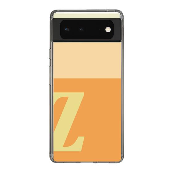 Slim Protection Case［ Original - initial two tone - Z orange ］