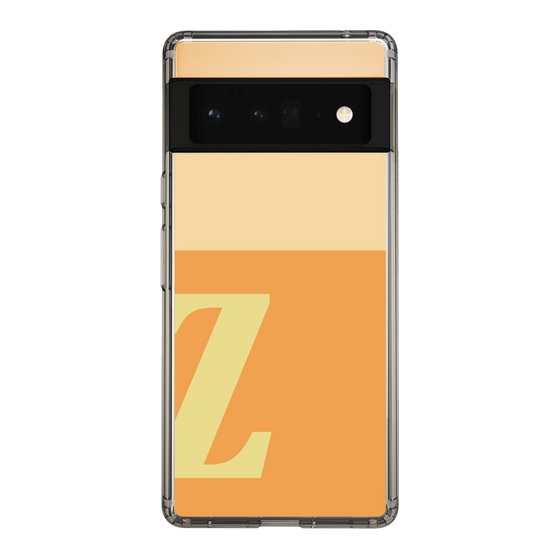 Slim Protection Case［ Original - initial two tone - Z orange ］