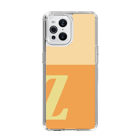Slim Protection Case［ Original - initial two tone - Z orange ］