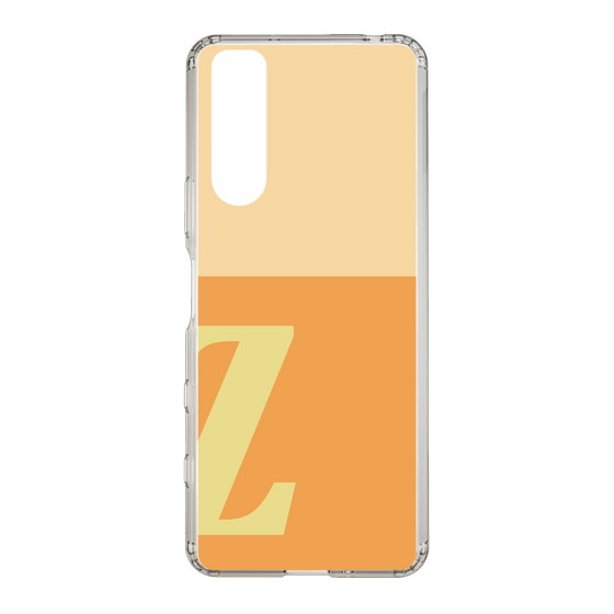 Slim Protection Case［ Original - initial two tone - Z orange ］