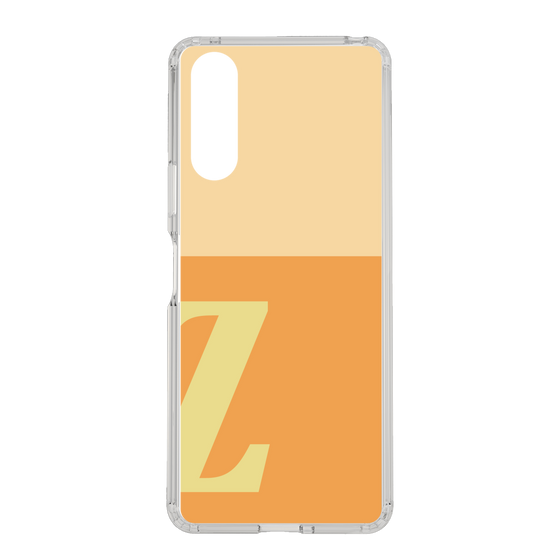 Slim Protection Case［ Original - initial two tone - Z orange ］