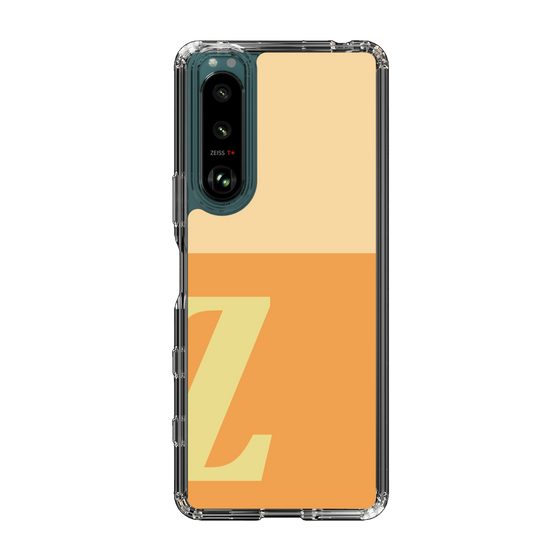 Slim Protection Case［ Original - initial two tone - Z orange ］