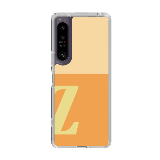 Slim Protection Case［ Original - initial two tone - Z orange ］