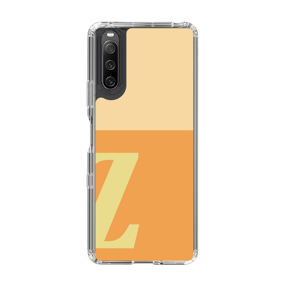Slim Protection Case［ Original - initial two tone - Z orange ］