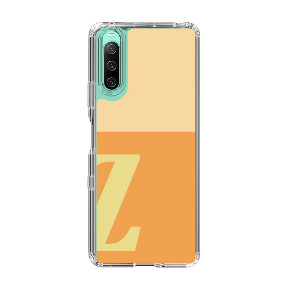 Slim Protection Case［ Original - initial two tone - Z orange ］