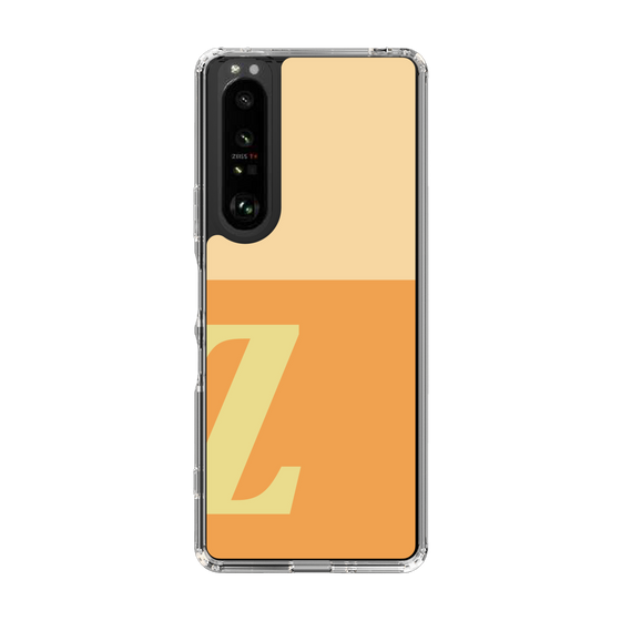 Slim Protection Case［ Original - initial two tone - Z orange ］