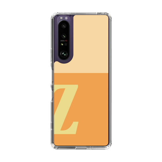 Slim Protection Case［ Original - initial two tone - Z orange ］