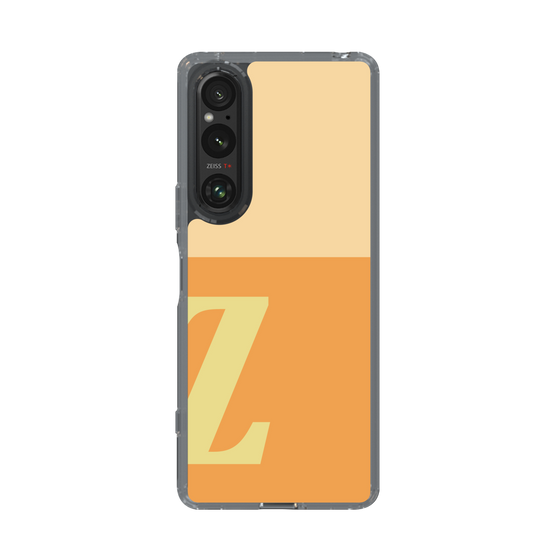 Slim Protection Case［ Original - initial two tone - Z orange ］