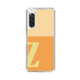 Slim Protection Case［ Original - initial two tone - Z orange ］