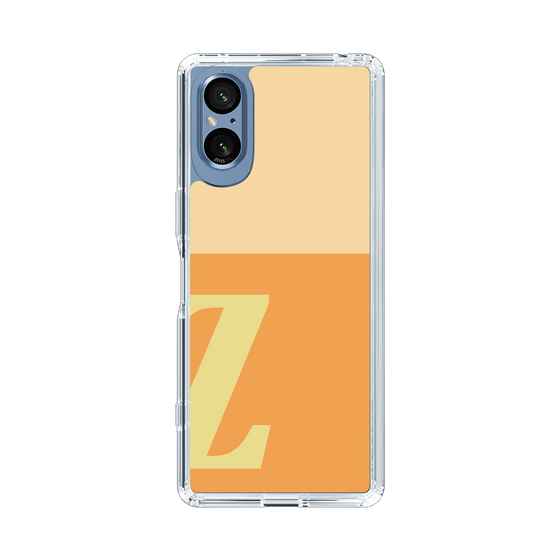 Slim Protection Case［ Original - initial two tone - Z orange ］
