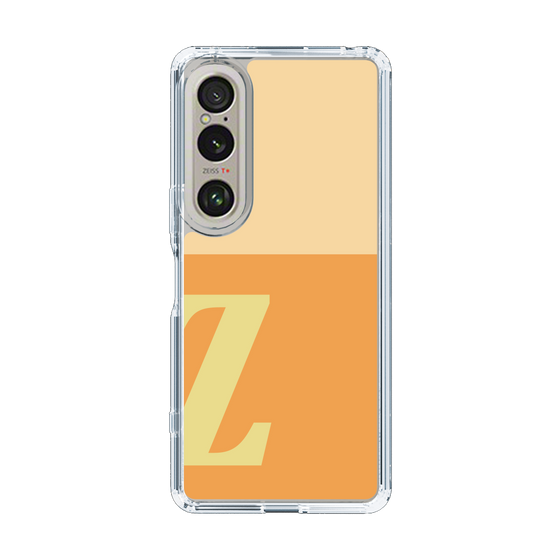 Slim Protection Case［ Original - initial two tone - Z orange ］