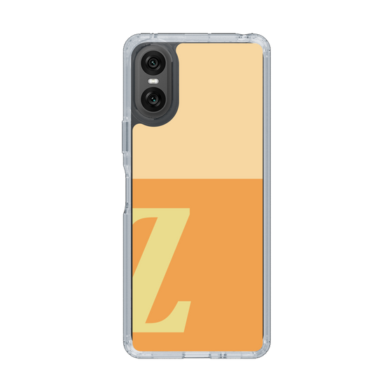 Slim Protection Case［ Original - initial two tone - Z orange ］