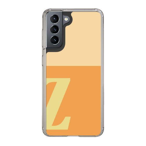 Slim Protection Case［ Original - initial two tone - Z orange ］