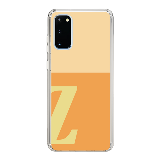 Slim Protection Case［ Original - initial two tone - Z orange ］