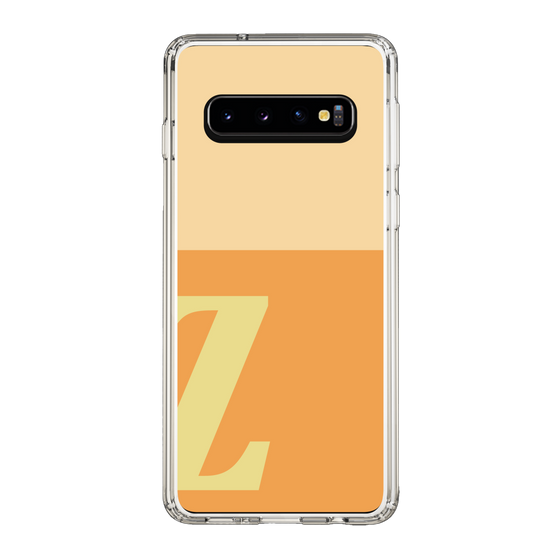 Slim Protection Case［ Original - initial two tone - Z orange ］