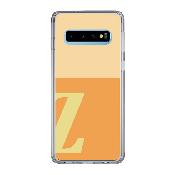 Slim Protection Case［ Original - initial two tone - Z orange ］
