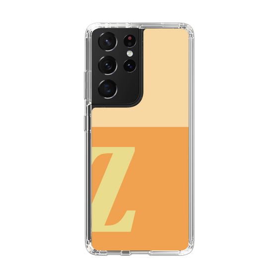 Slim Protection Case［ Original - initial two tone - Z orange ］