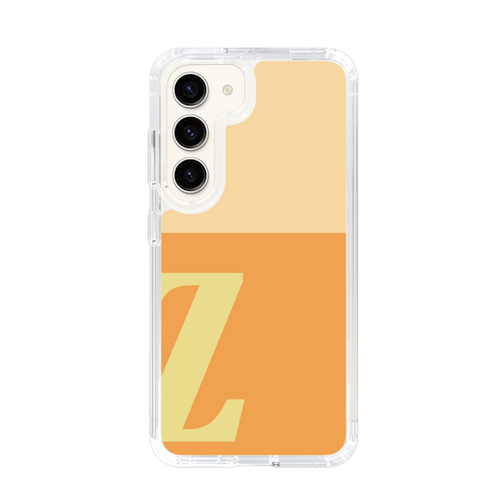 Slim Protection Case［ Original - initial two tone - Z orange ］