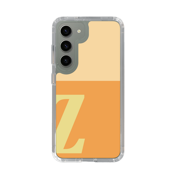Slim Protection Case［ Original - initial two tone - Z orange ］