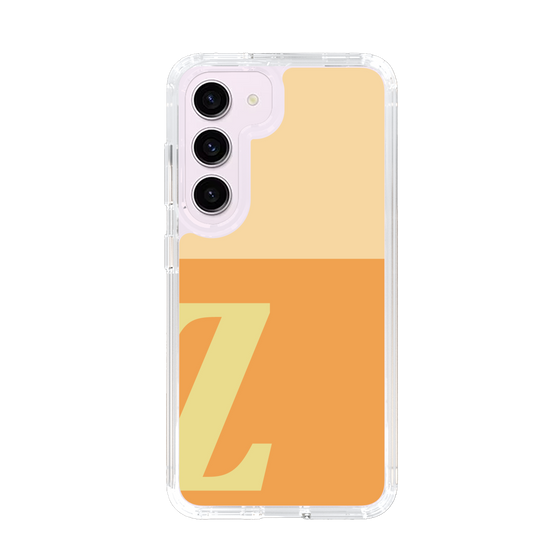 Slim Protection Case［ Original - initial two tone - Z orange ］
