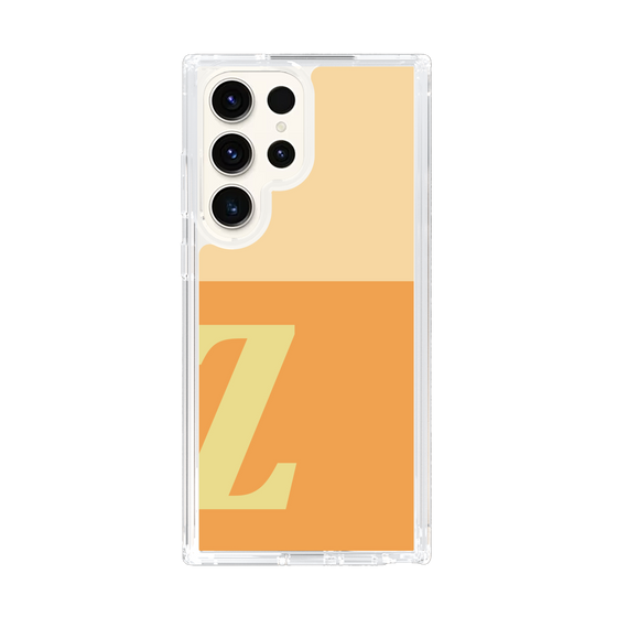 Slim Protection Case［ Original - initial two tone - Z orange ］