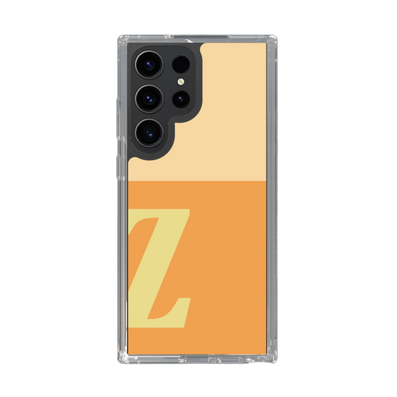 Slim Protection Case［ Original - initial two tone - Z orange ］