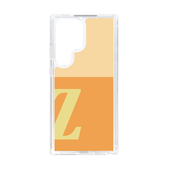 Slim Protection Case［ Original - initial two tone - Z orange ］